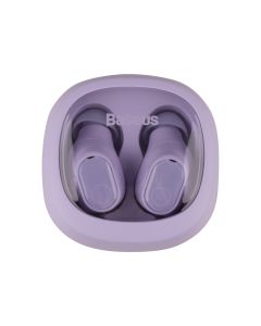 Бездротові навушники вкладиші Baseus Encok WM02 Фіолетові (Purple)