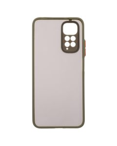 Чохол-накладка для Xiaomi Redmi Note 11 Frame (Matte PCTPU) MakeFuture Зелена (Green)