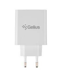 Зарядний пристрій Gelius X-Duo PRO 45W GP-HC053 + кабель Type-C to Type-C Білий (White)