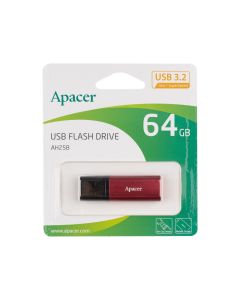 USB Флеш Apacer AH25B USB 3.1 64Gb Червона (Red)