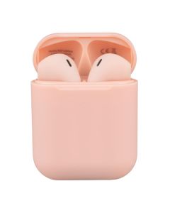 Беспроводные вкладыши наушники Celebrat TWS-W10 Розовые (Pink)