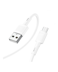 USB кабель Hoco X83 Micro-USB Білий (White)