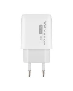 Зарядное устройство Veron AC62 2USB 2.4A 12W Белый (White)