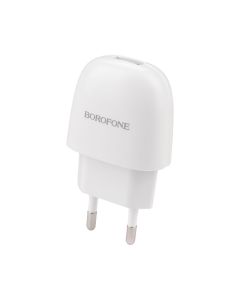 Зарядний пристрій Borofone BA49A 2.1A +кабель Micro-USB Білий (White)