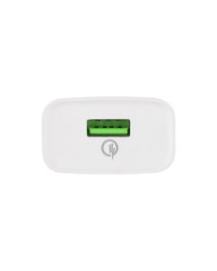 Зарядное устройство Hoco C72Q QC 3.0 18W Белый (White)