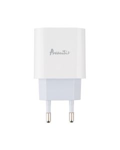 Зарядний пристрій Avantis A838 Plus PD20W/QC3.0 Білий (White)