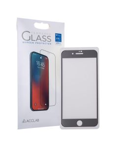 Защитное стекло для iPhone 7/8 Plus ACCLAB Full Черное (Black)