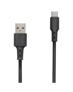 USB-кабель Glasscove Flex 3A Type-C 1м Чёрный