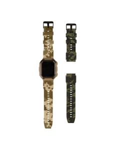 Смарт-годинник Gelius Pro GP-SW007 Tactical Navy  IP68 Зелений (Camouflage)