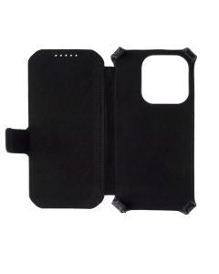 Чохол кейс для TECNO Pop 7 Status Case Магніт Чорний (Black)