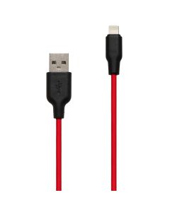 USB-кабель Hoco X21/X21 Plus Silicone Lightning Красный (Red)