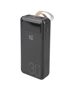 PowerBank 30000 mAh IL IL-07-30 22.5W 4USB Fast Charge LCD Чорний (Black)