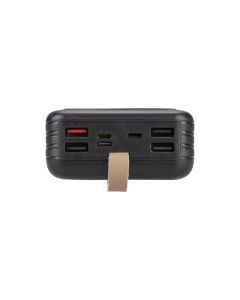 PowerBank 30000 mAh IL IL-07-30 22.5W 4USB Fast Charge LCD Чорний (Black)