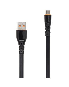 USB кабель Avantis AC-120m Soft Silicone Micro-USB Білий (White)