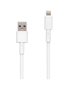 USB кабель XO NBQ166 5A/1м Lightning Білий (White)