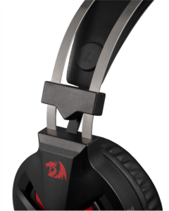 Навушники накладні PC Redragon Memecoleous 1.8m gaming червоно Чорні (Black)