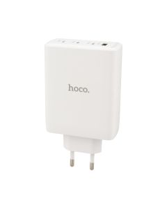 Зарядное устройство Hoco N31 Leader GAN PD 100W/QC 22.5W Белый (White)