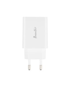 Зарядний пристрій Avantis A425 QC3.0 1USB 3.0A/18W + кабель Type-C Білий (White)