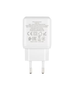 Зарядное устройство Hoco N5 Favor Dual PD20W QC3.0 + кабель Type-C to Type-C Белый (White)