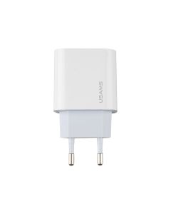 Зарядний пристрій Usams US-CC118 PD 20W USB-C Білий (White)