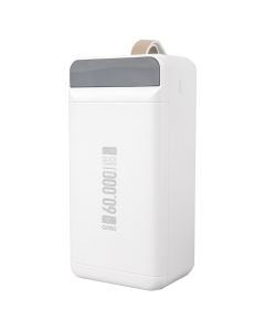 PowerBank 60000 mAh PowerWay QC60 Білий (White)