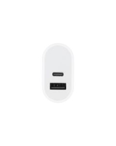 Зарядное устройство Borofone BA62A USB / USB-C 5V / 2.4A Белый (White)
