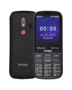 Мобільний телефон Sigma mobile Comfort 50 Optima Black