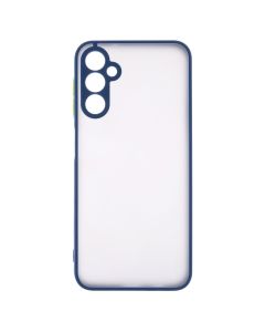 Чехол накладка для Samsung A14 Avenger Matte Синий (Темно-синий)