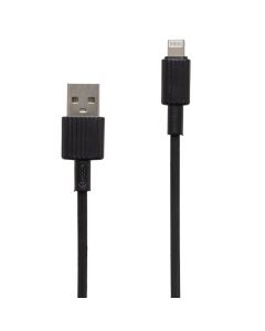 USB кабель XO NB156 2.4A Lightning Чорний (Black)