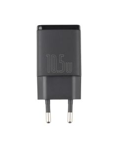 Зарядний пристрій Baseus Compact 10.5W 2USB Чорний (Black)