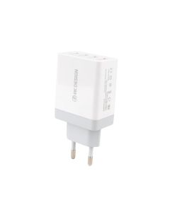 Зарядний пристрій Remax WK Design WP-U125 4USB/18W 3A QC3.0 Білий (White)