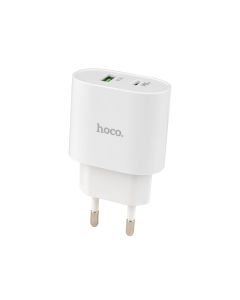Зарядное устройство Hoco C95A Lineal PD20W + QC3.0 Белый (White)