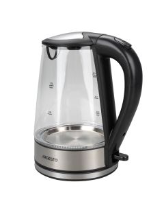Електрочайник Ardesto EKL-F110 Скляний Срібний (Silver)