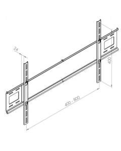 Кронштейн Kvado К-66 Чорний (Black)