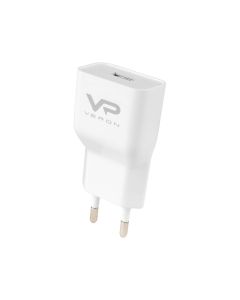 Зарядний пристрій Veron AD-19 QC2.0 Home Charge 2A Білий (White)