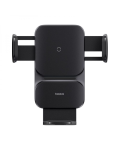 Автотримач з бездротовою зарядкою Baseus Wisdom Auto Alignment 15W Чорний (Black)