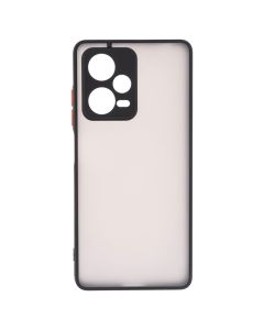 Чохол накладка для Xiaomi Redmi Note 12 Pro+ Frame MakeFuture Чорна (Black)
