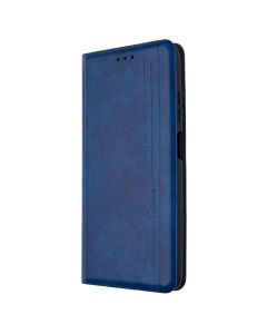 Чохол кейс для Xiaomi Redmi Note 9 5G Leather Синій (Blue)