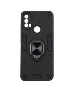 Чохол накладка для Motorola E40 Transformer Ring Чорна (Black)