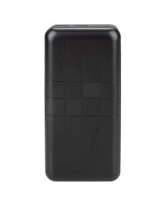 PowerBank 30000 mAh XO PR189 2USB+Type-C QC&PD3.0 22.5W Чорний (Black)