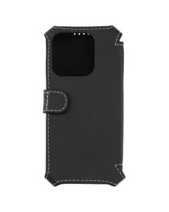 Чехол кейс для TECNO Spark 10 Status Case Магнит Чёрный (Black)