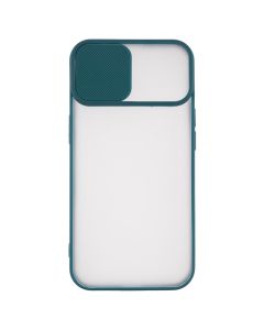 Чохол накладка для iPhone 13 Camshield Matte TPU Зелена (Green)