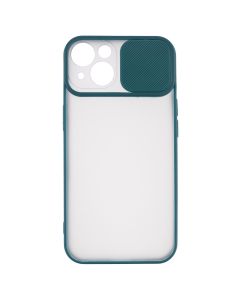 Чохол накладка для iPhone 13 Camshield Matte TPU Зелена (Green)