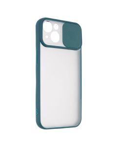 Чохол накладка для iPhone 13 Camshield Matte TPU Зелена (Green)