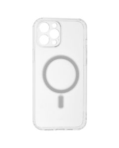 Чохол накладка для iPhone 12 Pro Max MagSafe Прозора (Transparent)