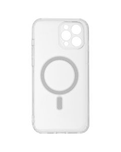 Чохол накладка для iPhone 12 Pro Max MagSafe Прозора (Transparent)