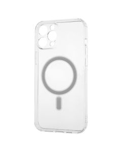 Чохол накладка для iPhone 12 Pro Max MagSafe Прозора (Transparent)