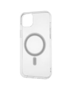 Чохол накладка для iPhone 14 Plus MagSafe Прозора (Transparent)