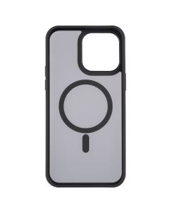 Чохол накладка для iPhone 14 Pro Max WAVE Matte Insane MagSafe Чорна (Black)