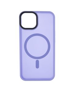 Чохол накладка для iPhone 14 WAVE Matte Insane MagSafe Фіолетова (Lilac)